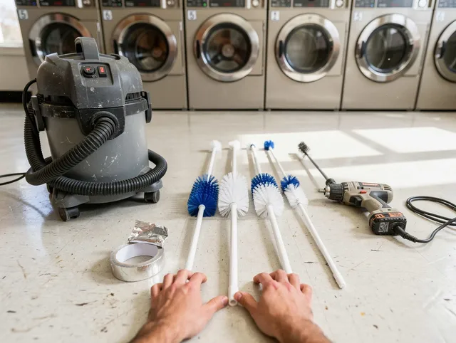 Commercial-grade dryer vent cleaning by Holbrook Dryer Vent Cleaning in Holbrook