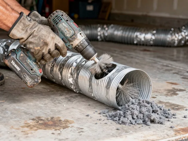Professional duct cleaning by Holbrook Dryer Vent Cleaning in Holbrook