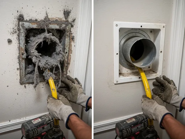 Expert gas dryer vent cleaning by Holbrook Dryer Vent Cleaning in Holbrook